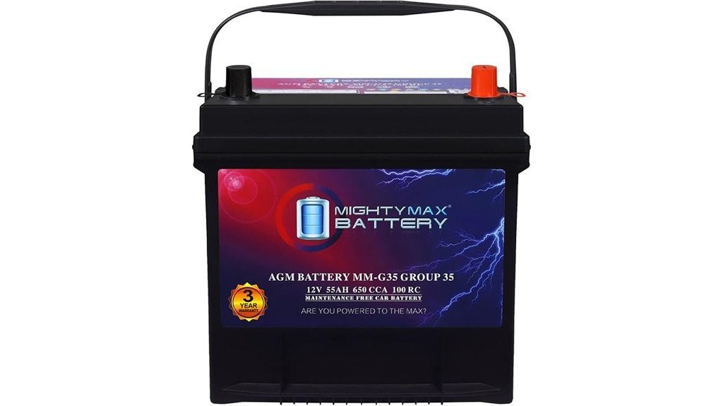 powerful agm car battery