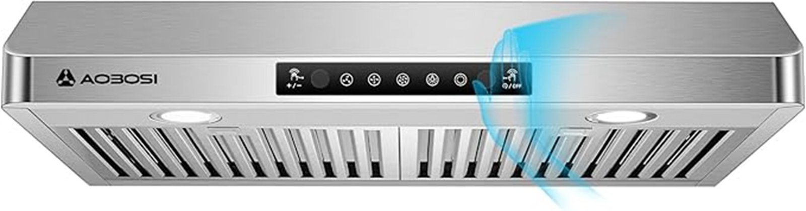 powerful quiet range hood