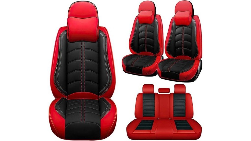 premium waterproof leather seat