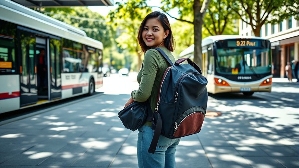 prepare stroller for boarding