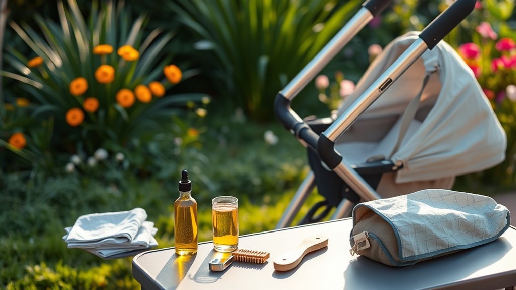 prevent stroller rust effectively