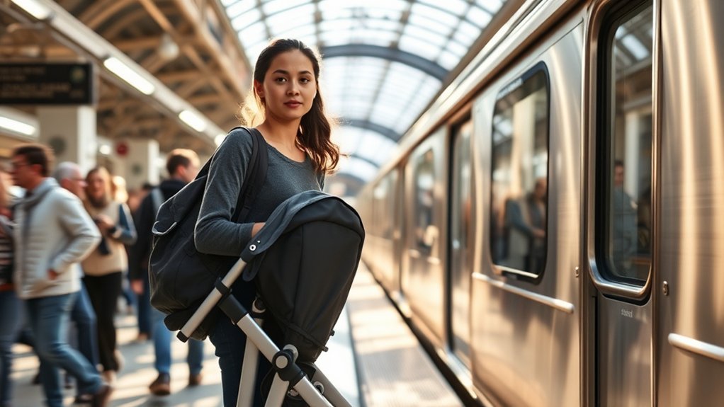 public transit stroller tips