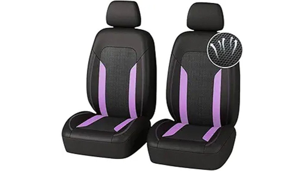 purple cooling seat covers