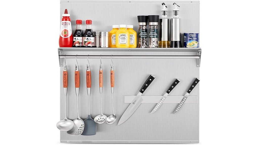 quality stainless steel backsplash