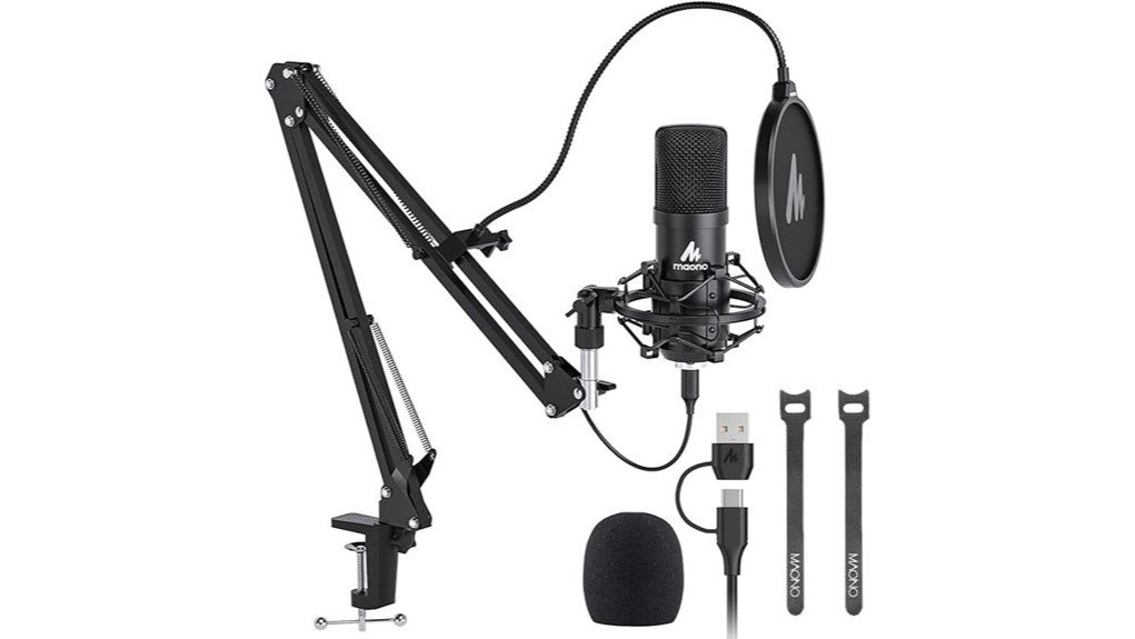 quality usb microphone kit