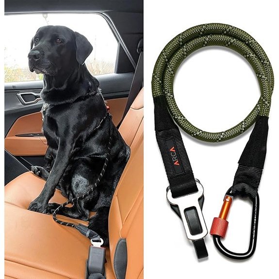 Universal Dog Car Seat Belt – Reflective Safety Restraint