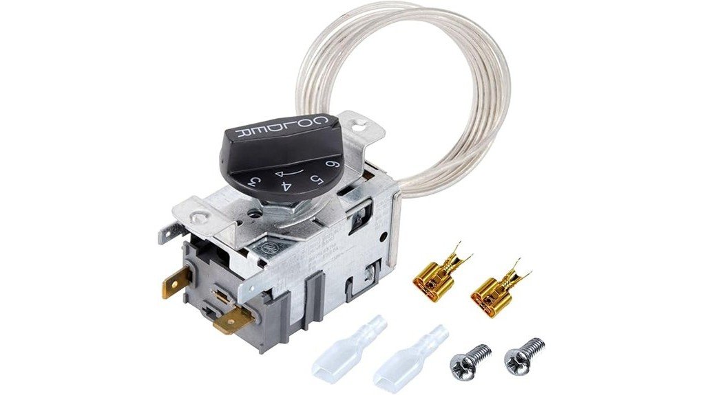 refrigerator temperature control review