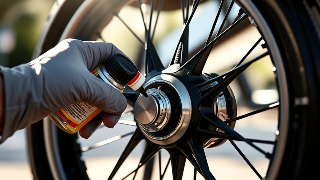 regular lubrication for strollers