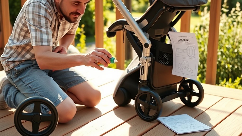 regular stroller lubrication techniques