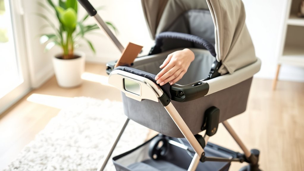 remove child s tray safely