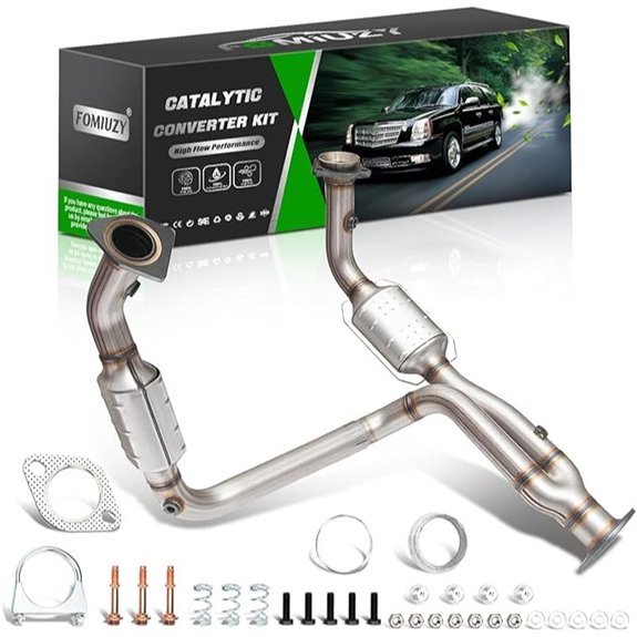 Direct-Fit Front Catalytic Converter Kit for GM Trucks