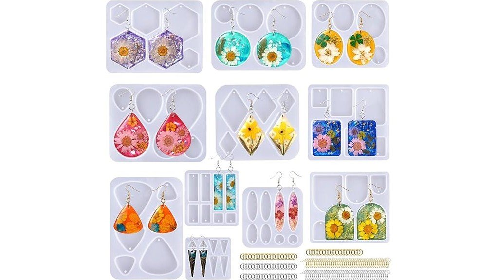 resin earring mold review
