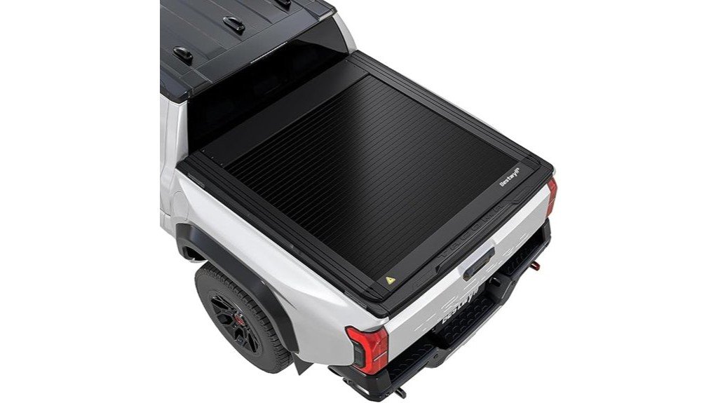 retractable tonneau cover tacoma