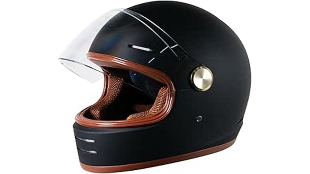retro full face helmet