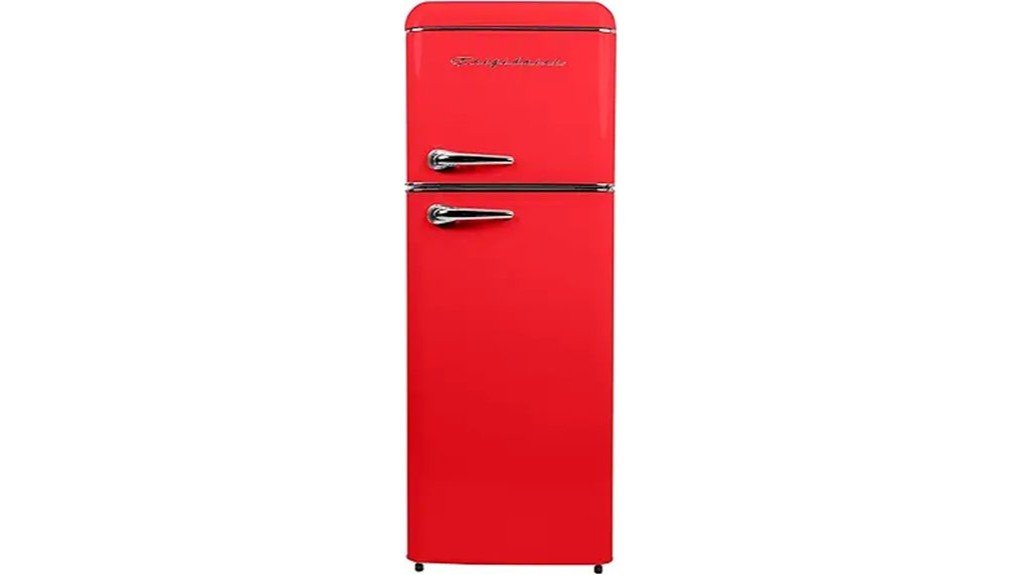 retro style refrigerator review