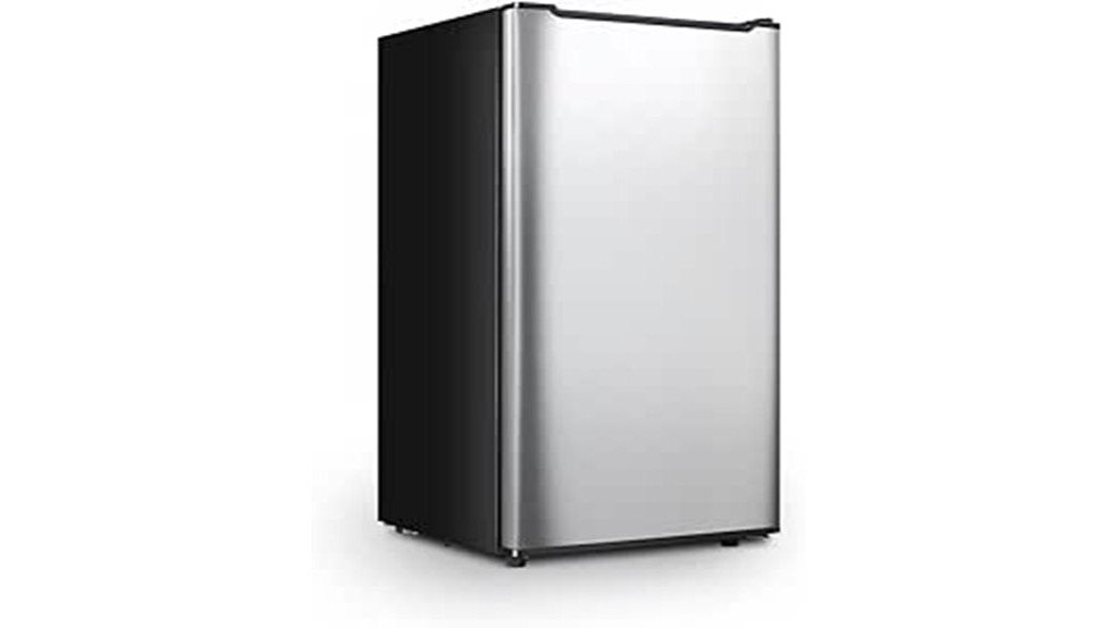 reversible door upright freezer