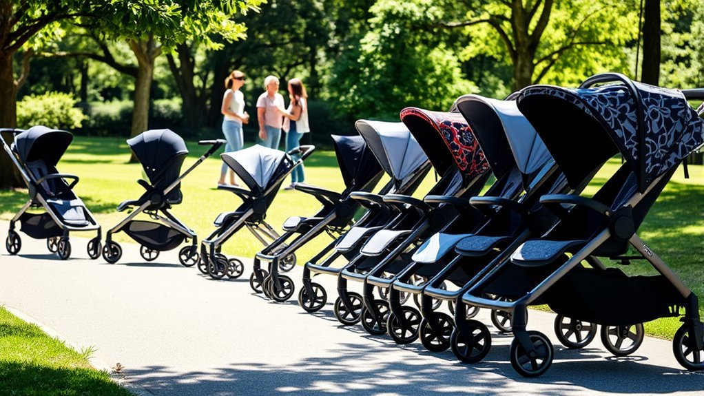 reversible seat stroller options explained