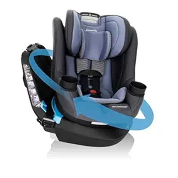 Evenflo REO Revolve360 2-in-1 Rotating Car Seat