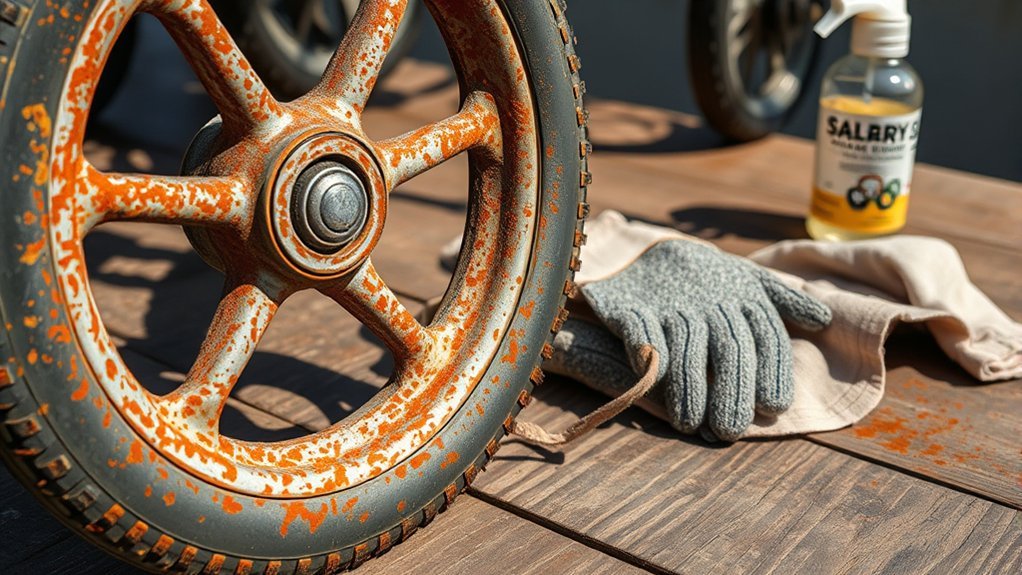 rust prevention for strollers