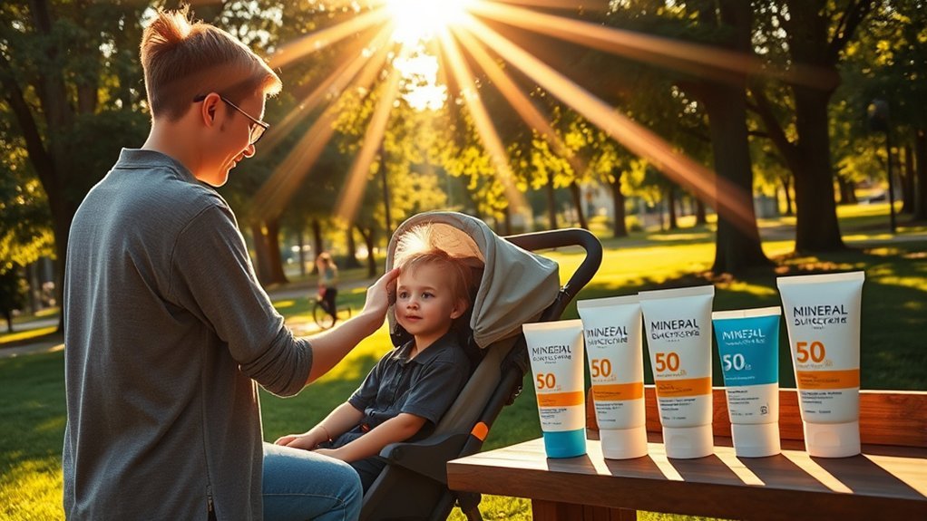 safe mineral sunscreen selection