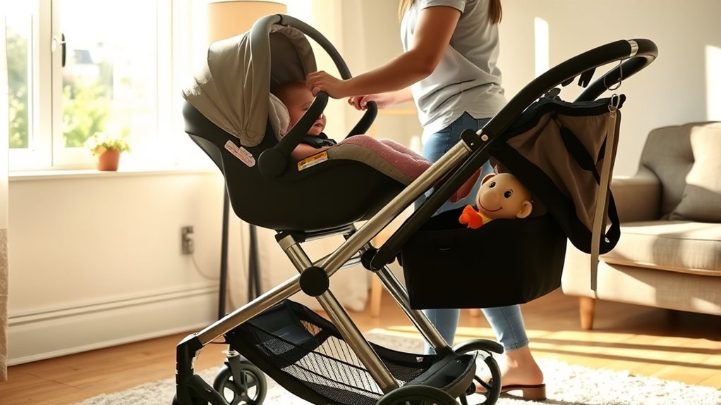 safe stroller car seat