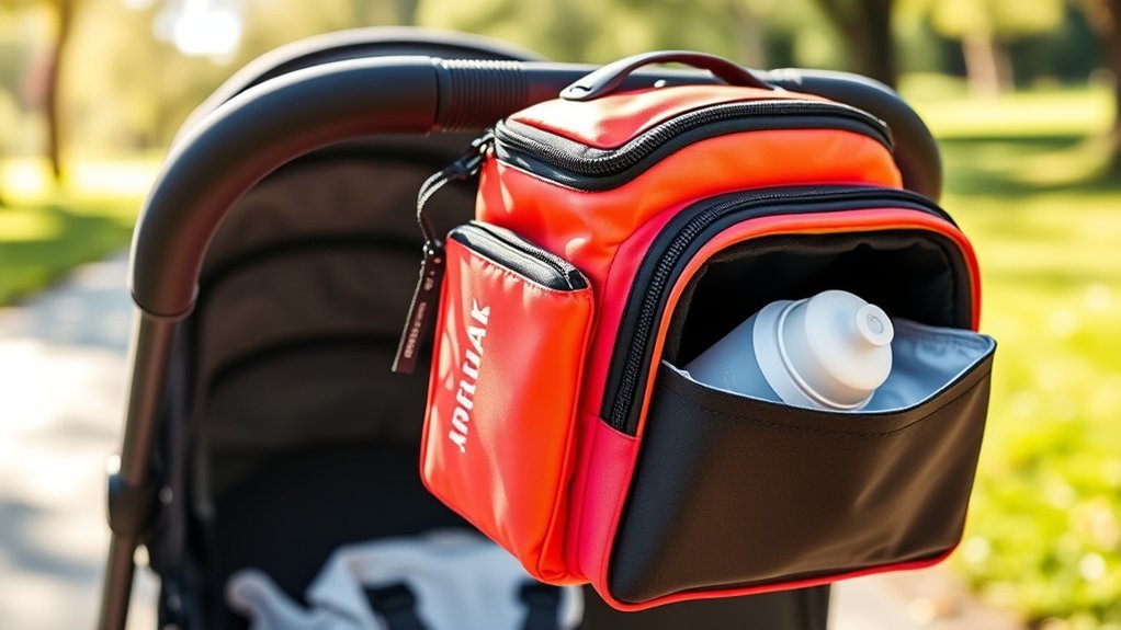 safe stroller handlebar usage