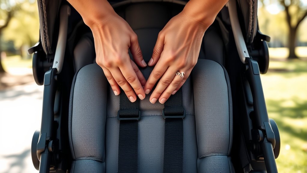 safe stroller insert installation