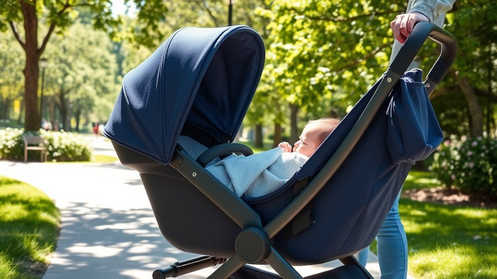 safe stroller nap practices