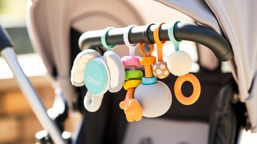 safe stroller toy selection