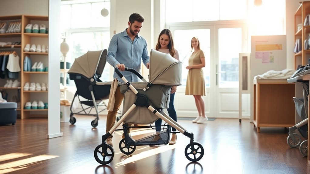 safe used stroller purchase