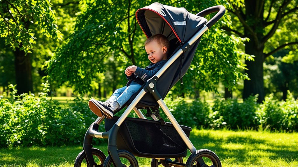 safety features for strollers