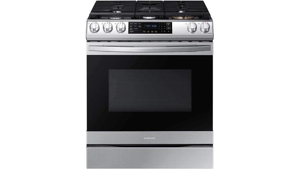 samsung gas range review