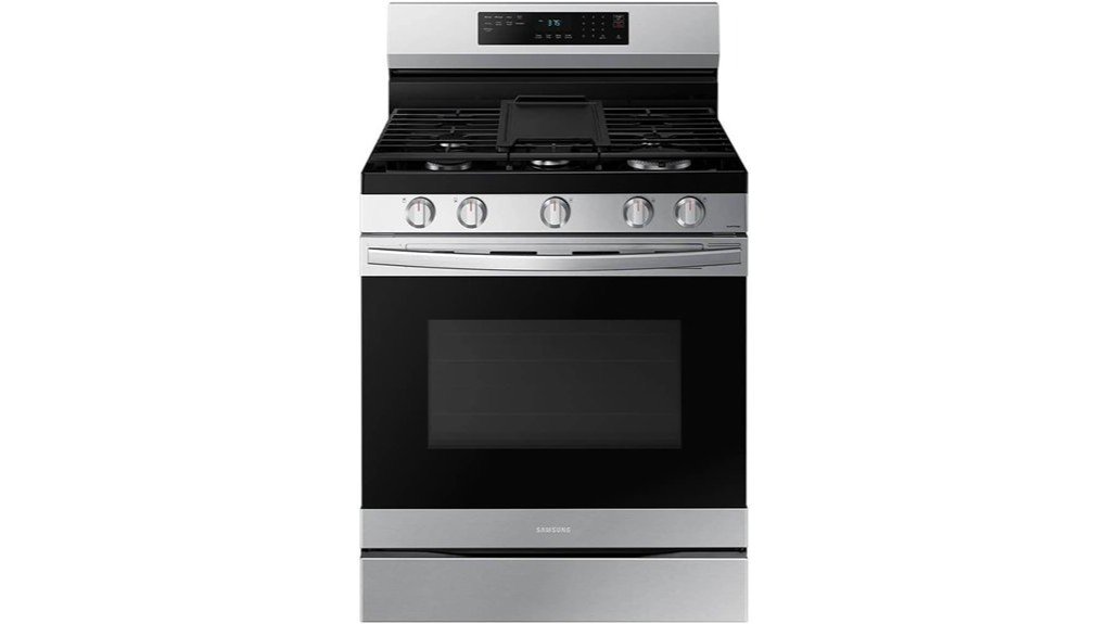 samsung gas range review