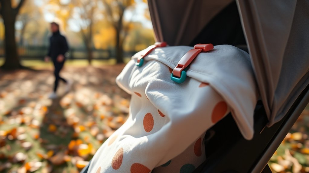 secure non toxic stroller clips