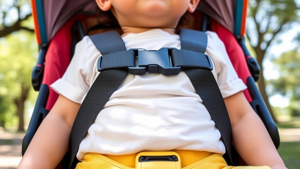 secure straps ensure safety
