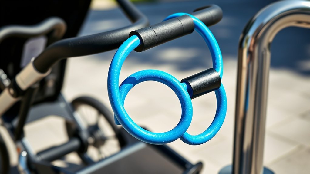 secure stroller with lock