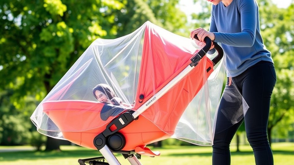 secure weather shield properly