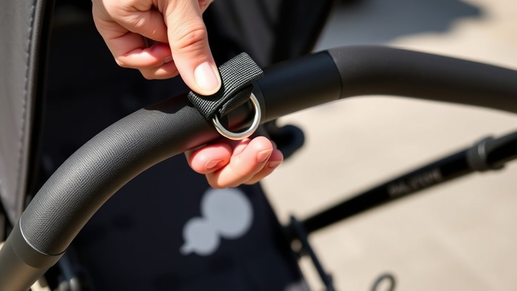 secure wrist strap properly