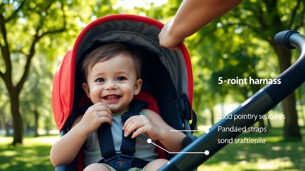 secure your child s harness