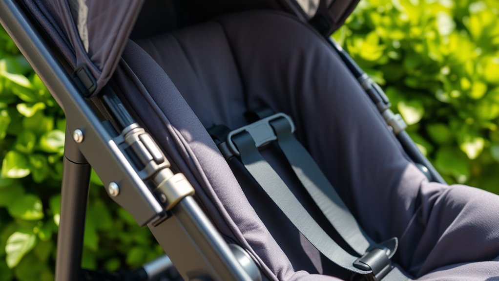 securely attach car seat