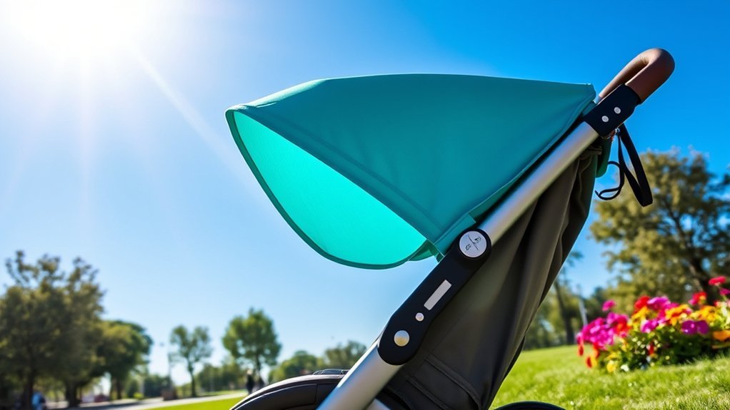 securely attach sunshade clips