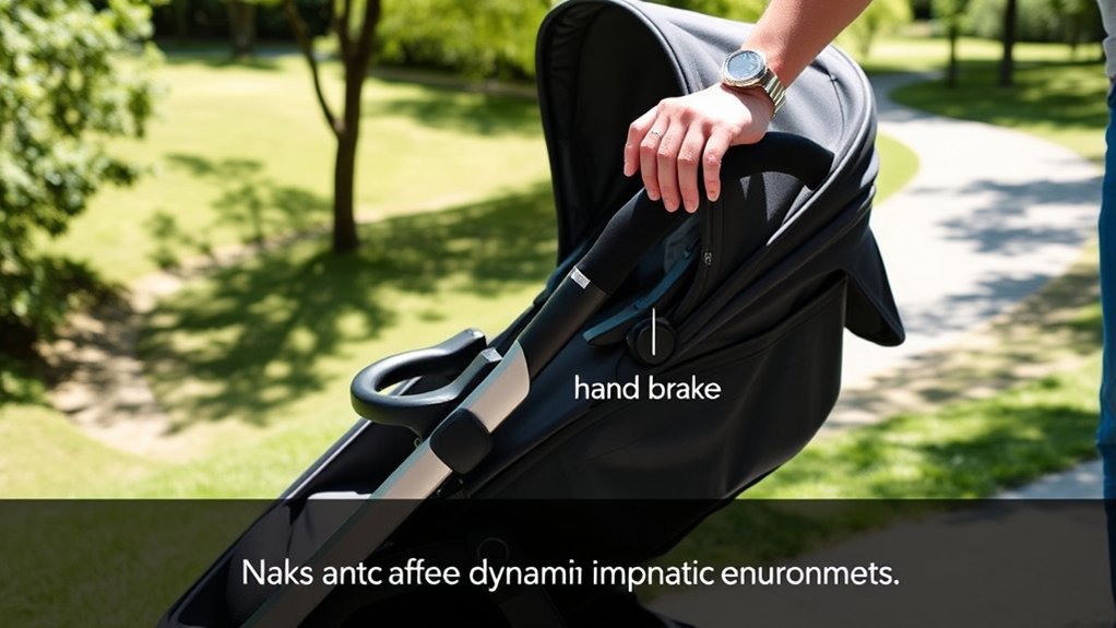 securely engage hand brake