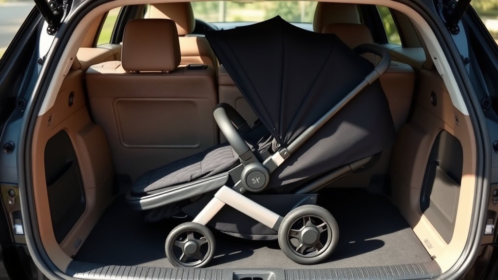 securely transport your stroller