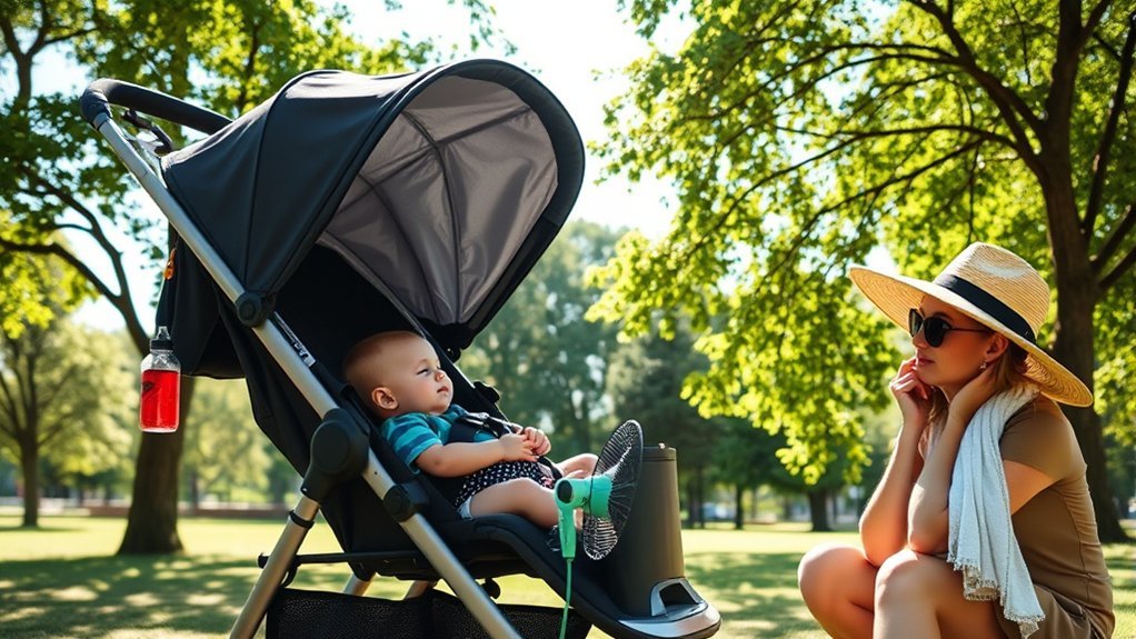 shade airflow seat temperature