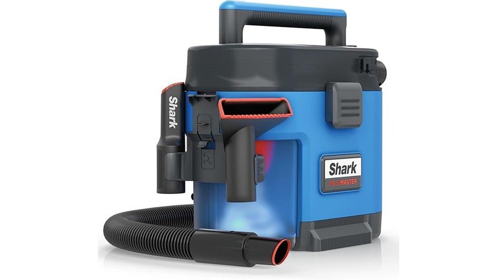 shark messmaster vacuum review