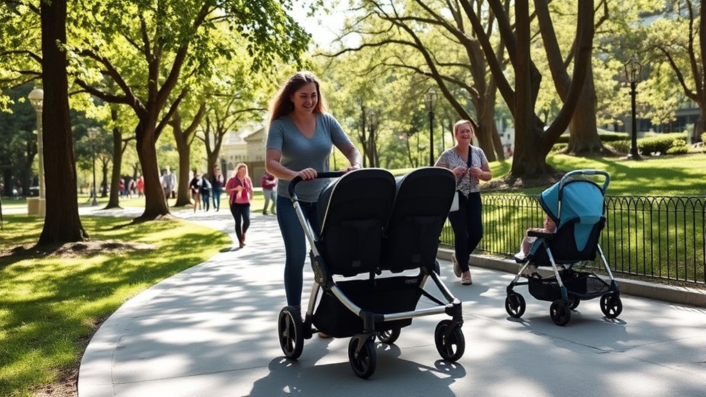 side by side stroller advantages