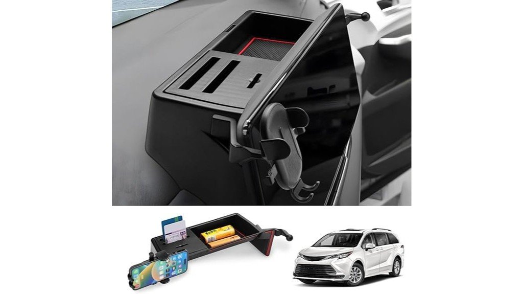 sienna console organizer holder