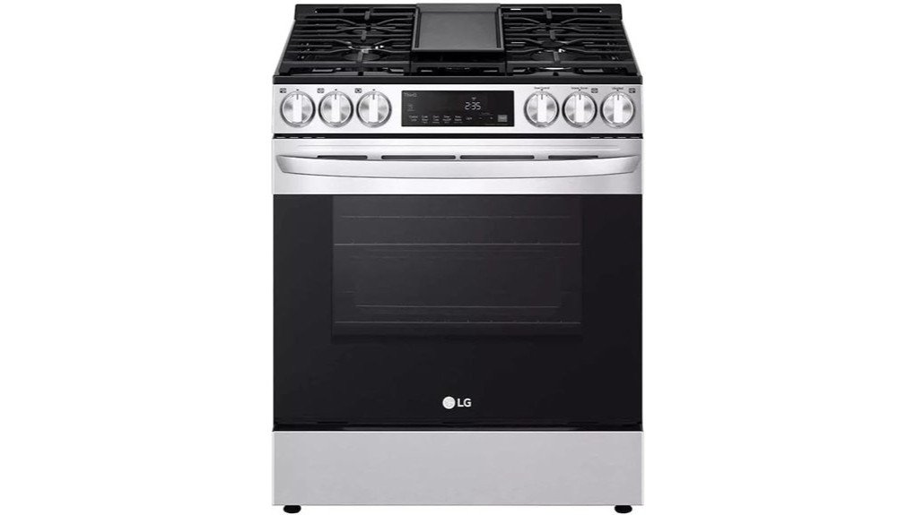 smart gas range review