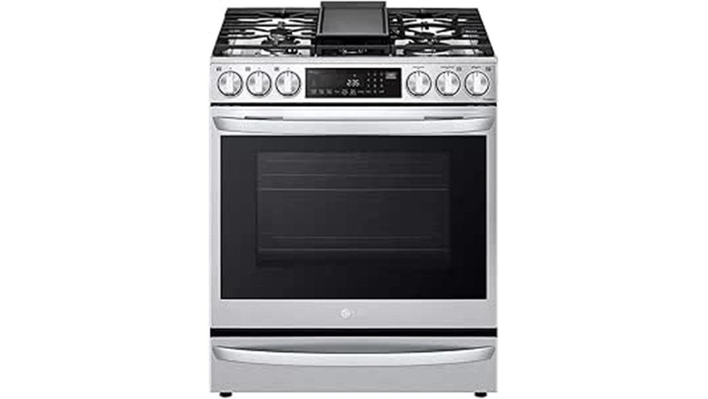 smart gas range review
