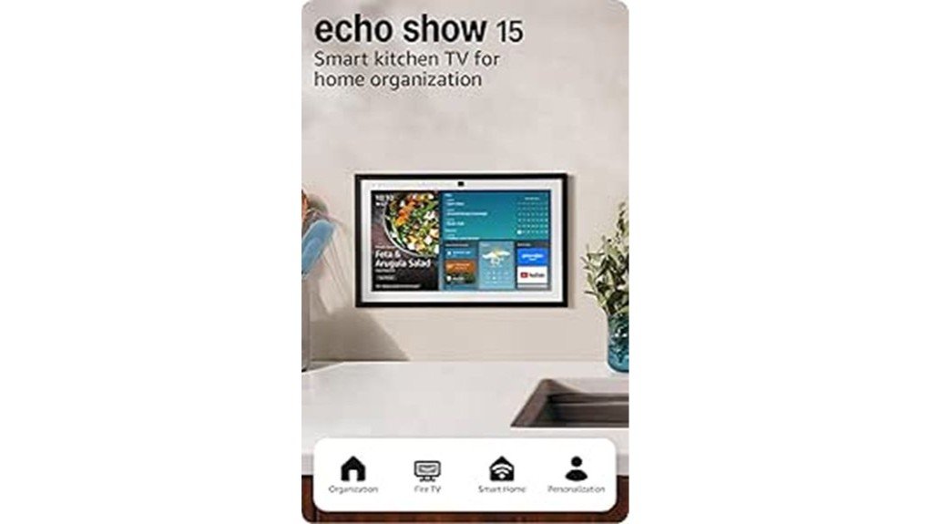 smart kitchen display device